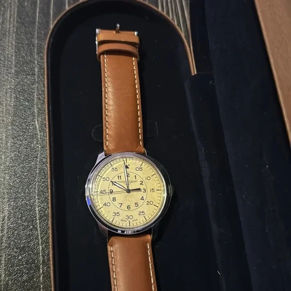 Mougin & Piquard watch for J.crew